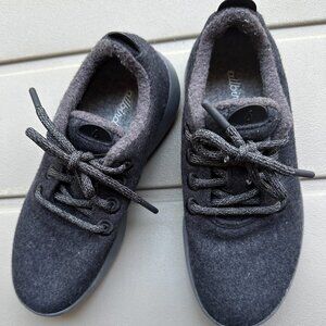 Allbirds Mizzle Runners US Women's Size 6 Gray NZ Merino Wool upper Rubber sole